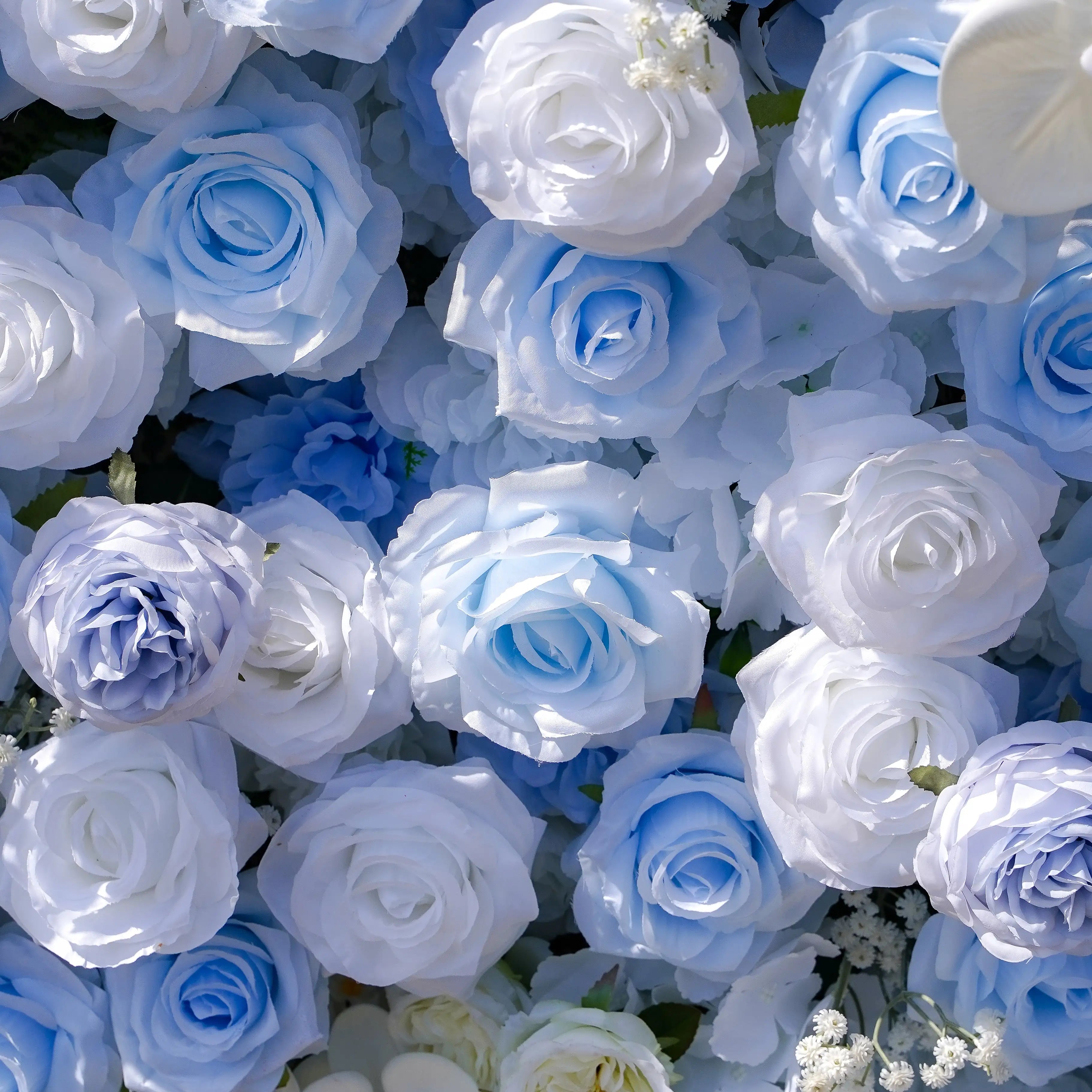 Eternal Artificial Floral Wall | AmourBlossom