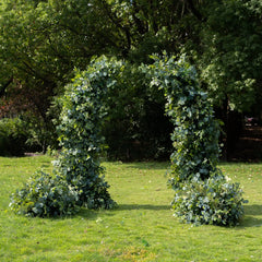 Flower Arch Wedding Backdrop - 3D Artificial Green Floral Arch | AmourBlossom